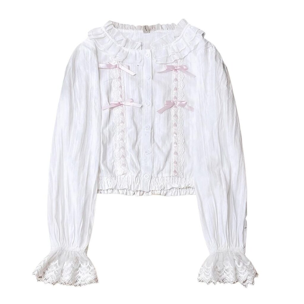 Katie Ruffled Lolita Top