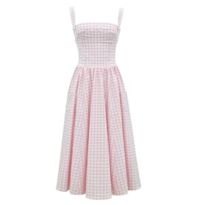 Laura Gingham Maxi Dress